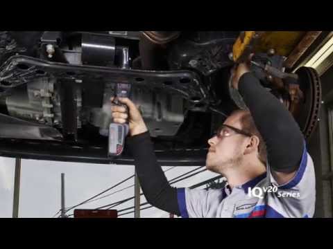 The AKKU angle impact wrench W5330 is presented and shown in action in the video.