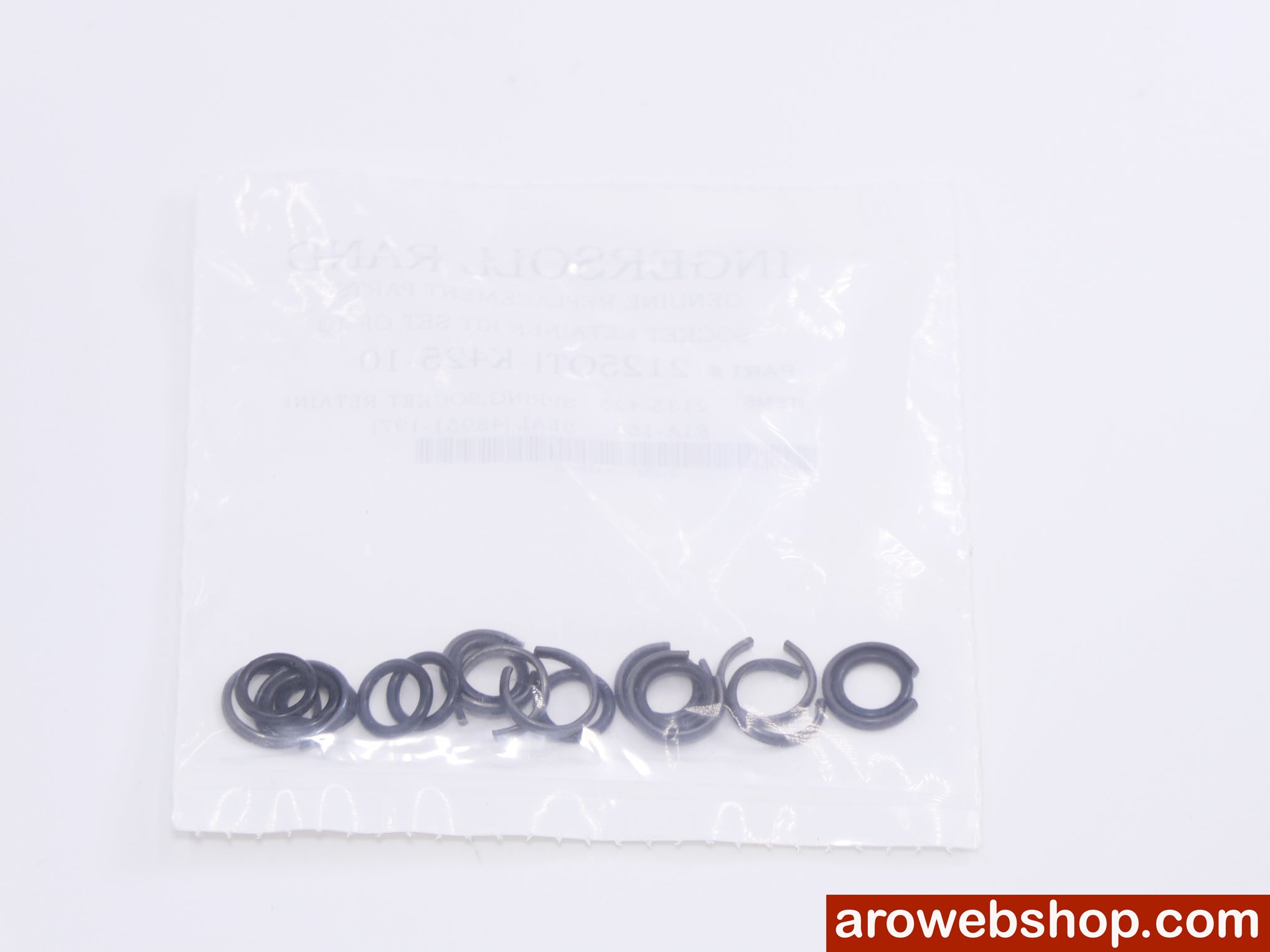 2125QTI-K425-10 Retaining Ring Set for 1/2" Square Drive Impact Wrench Ingersoll Rand, Pack of 10 pcs.