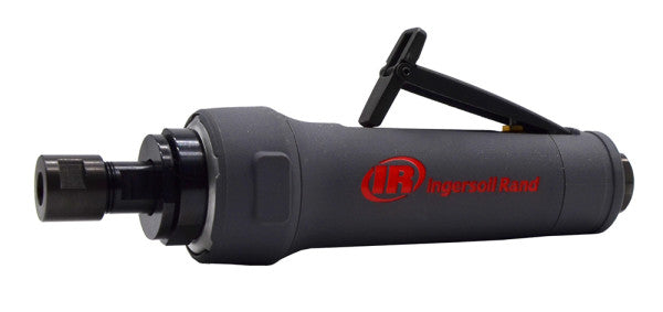 Amoladora recta industrial neumática M2H180RG4 Ingersoll Rand, vista lateral inclinada izquierda