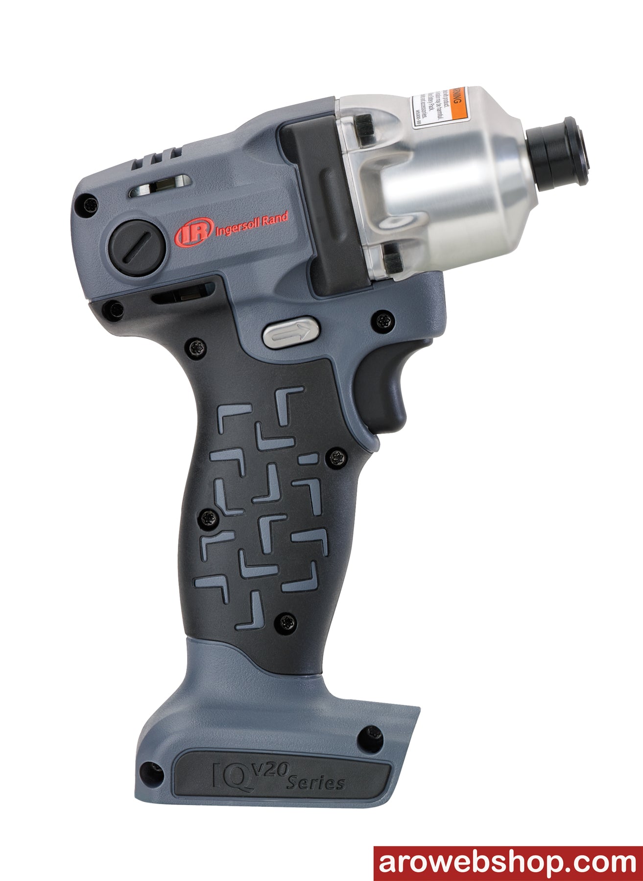Atornillador de impacto con batería W5111 20 V 1/4" hexagonal Ingersoll Rand 215 Nm, máquina sin batería Vista lateral derecha