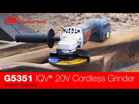 Vidéo sur l'utilisation de la meuleuse d'angle sans fil G5351M