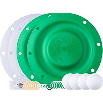 637119-44-C Kit d'entretien d'origine ARO pour partie fluide 6661XX-XXX-C, comprenant la membrane et tous les joints et lubrifiants nécessaires pour l'entretien de la partie fluide