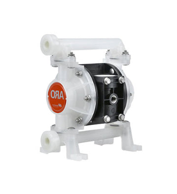 Pompe à double membrane ARO 3/8" en plastique (PVDF Kynar®) - Industrie chimique Pompe doseuse de laboratoire ARO PD03P Pompe