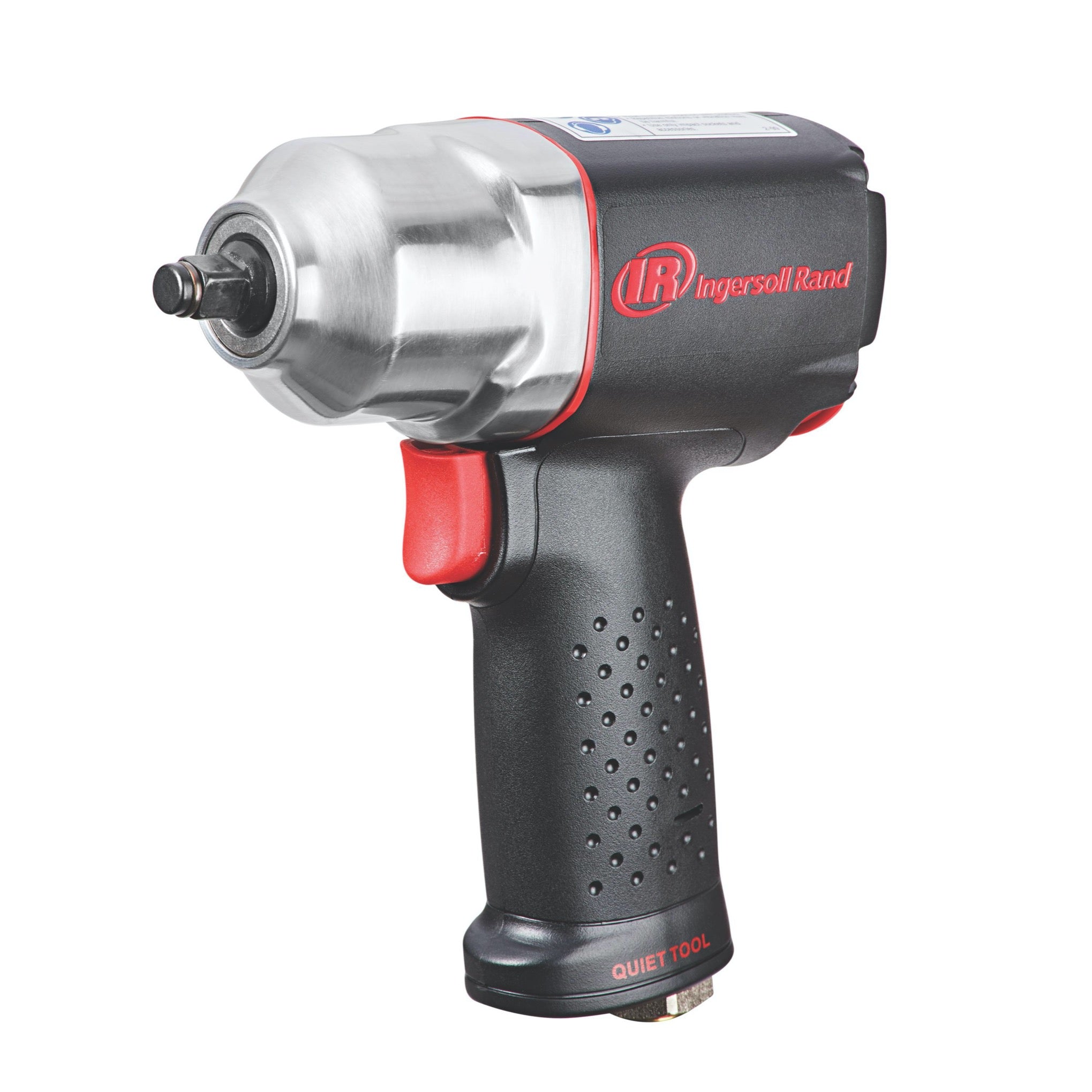 Klucz udarowy pneumatyczny 2115QXPA 3/8” Ingersoll Rand, ukośny widok z boku po lewej stronie