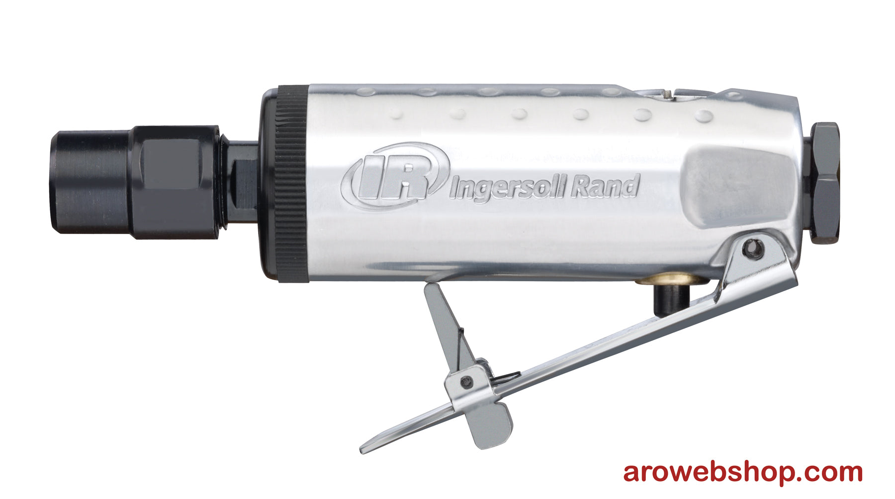Szlifierka prosta pneumatyczna 307B-M Ingersoll Rand 28000 obr./min, widok z lewej strony
