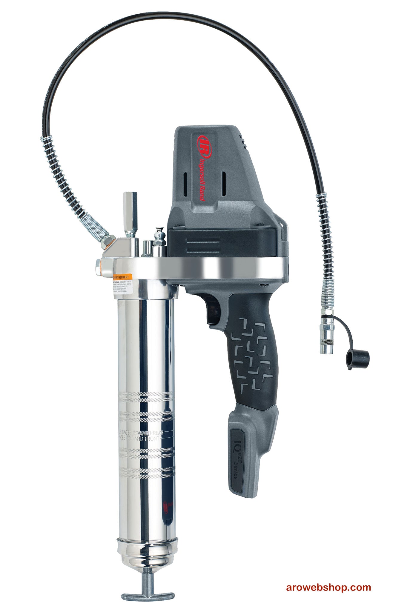 Akumulatorowa pompa smarownicza 20 V LUB5130 Ingersoll Rand Maszyna bez akcesoriów, widok z lewej strony