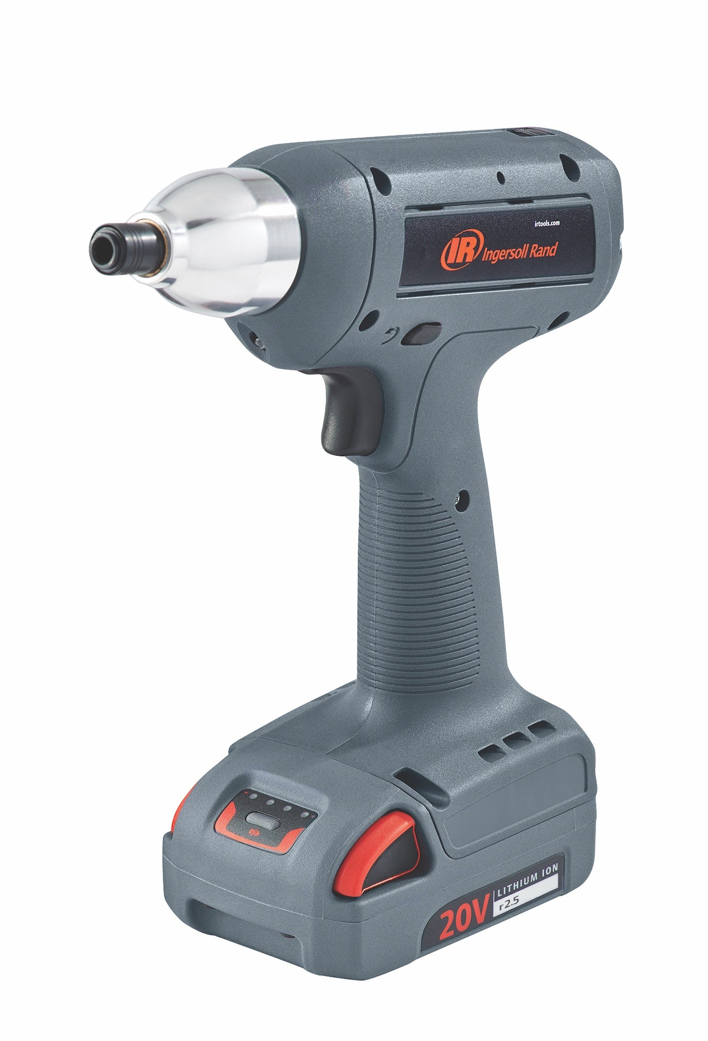 Precyzyjna wkrętarka akumulatorowa QXN z serii QX-Series™ Ingersoll Rand w ukośnym widoku z lewej strony
