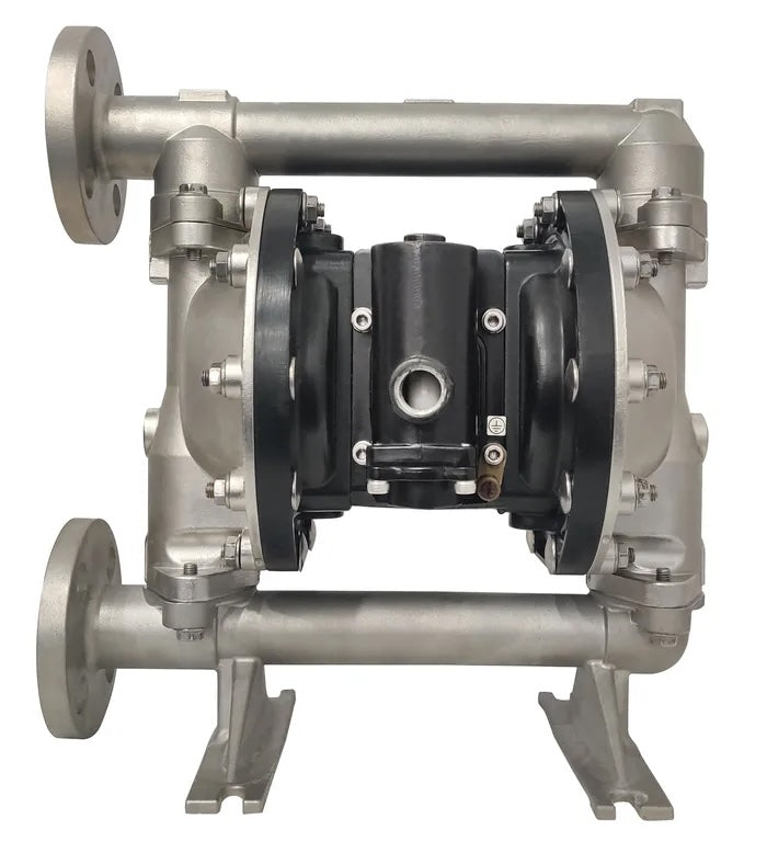 ARO PD10A-FSS-STT Edelstahl-Membranpumpe mit PTFE-Ausstattung und 1 Zoll Flansch