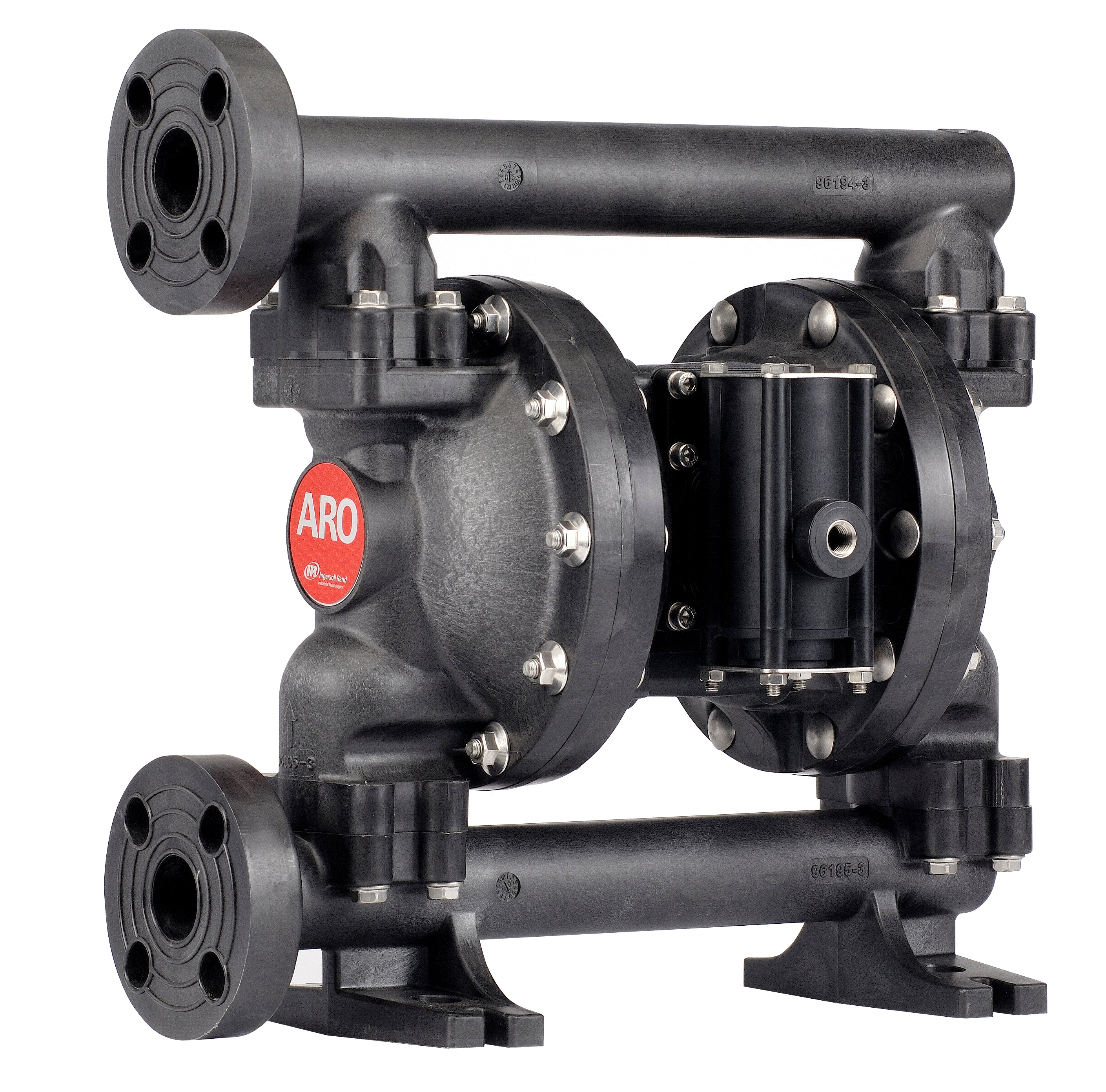 ARO PD10E-FES-PTT Doppelmembranpumpe leitfähiges PP/PTFE Flansch