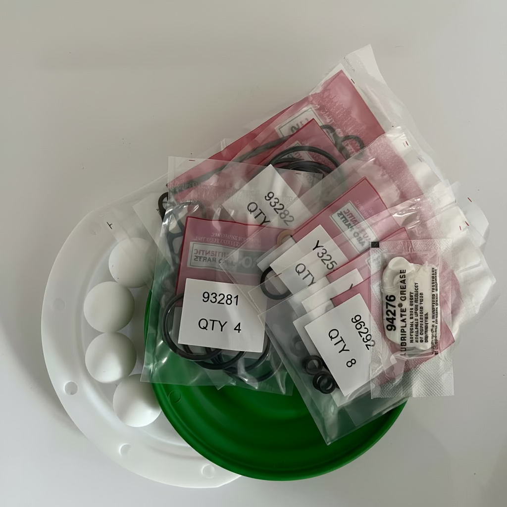 ARO Fluid Service Kit 637401-TT PTFE with Seals and Diaphragms for ARO Diaphragm Pumps