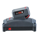 BL2022 rechargeable battery Li-Ion 20V, 5.0 Ah when charging on the charger