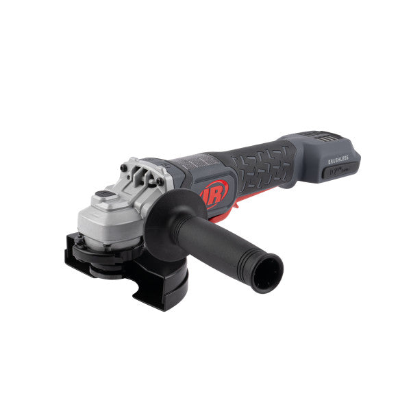AKKU angle grinder G5351M 20V 115/125 Ingersoll Rand machine without AKKU, view from front and left side with handle