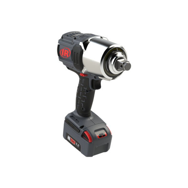 AKKU impact wrench SET 20V 1-6" W8591-K2-EU Ingersoll Rand 2710 Nm, machine with AKKU from diagonal right and front