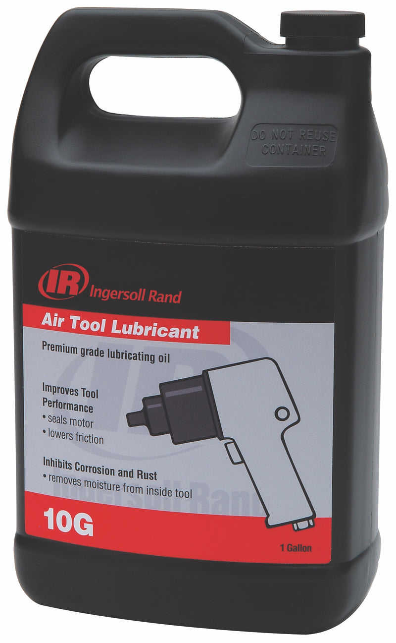 10G oil for impact wrenches, drills, screwdrivers and impact tools, 3.8 l canister from the front
