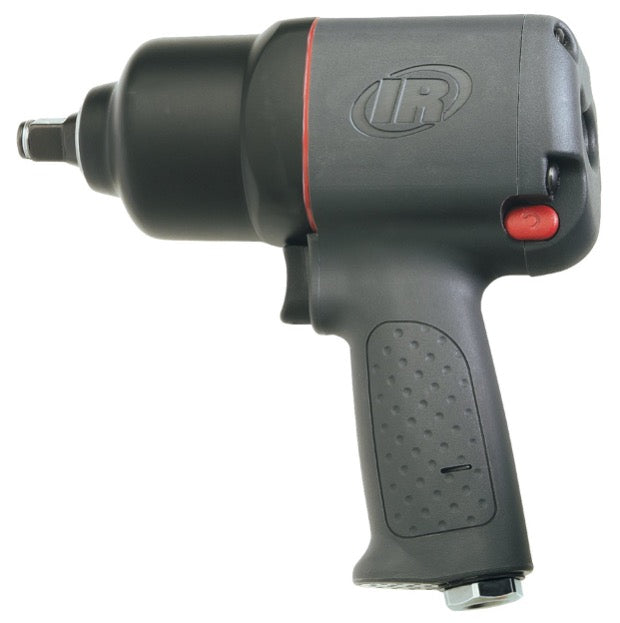 Compressed air impact wrench kit 1/2" 2130XP-K Ingersoll Rand with 10 socket wrenches, side view left