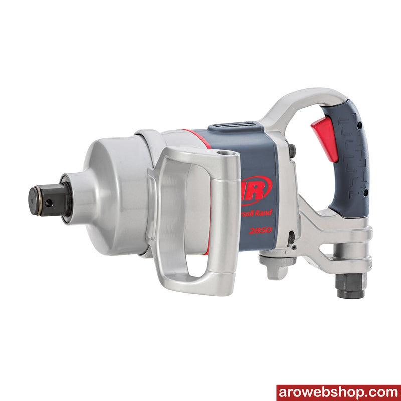 Compressed air impact wrench 1" 2850MAX Ingersoll Rand, angled left side view