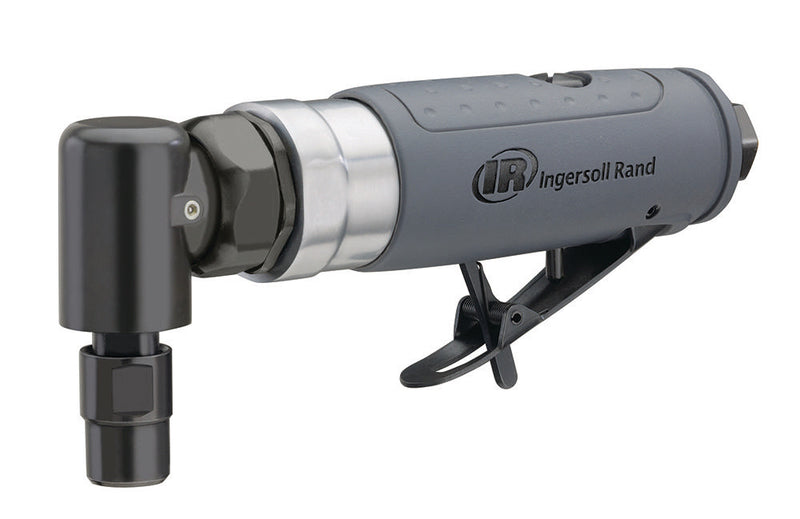 Compressed air angle grinder 302B-M Ingersoll Rand 20000 rpm, angled left side view
