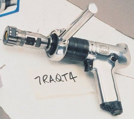 Pneumatic tap Ingersoll Rand 7RAQT4-EU, left side view with auxiliary handle