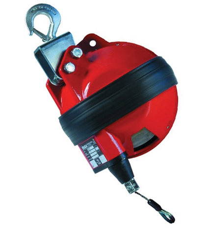 Balancer of the BHD series - heavy loads Tool suspension Workshop equipment, side view