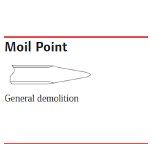 Chisel for 9001-EU Air Chisel Hammer Ingersoll Rand arowebshop.com