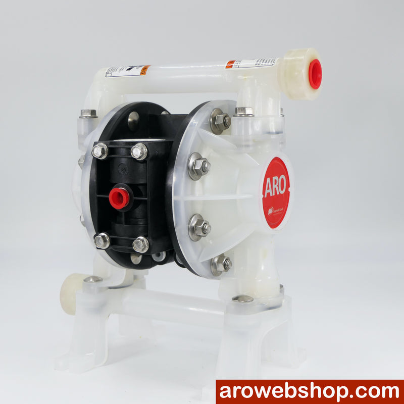 ARO double diaphragm pump 1/2" plastic - air operated - dosing pump chemical industry PD05P-BPS-PAA-B