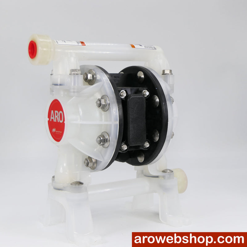 ARO double diaphragm pump 1/2" plastic - air operated - dosing pump chemical industry PD05P-BPS-PAA-B