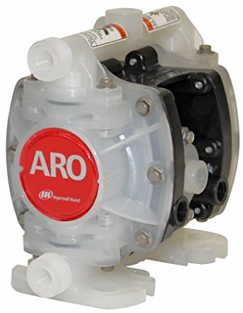 ARO Double diaphragm pump 1/4" plastic - air operated PD01 pump chemistry dosing pump arowebshop.com