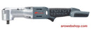 AKKU angle impact wrench W5330 20V 3/8" Ingersoll Rand 245 Nm, machine without AKKU, side view left