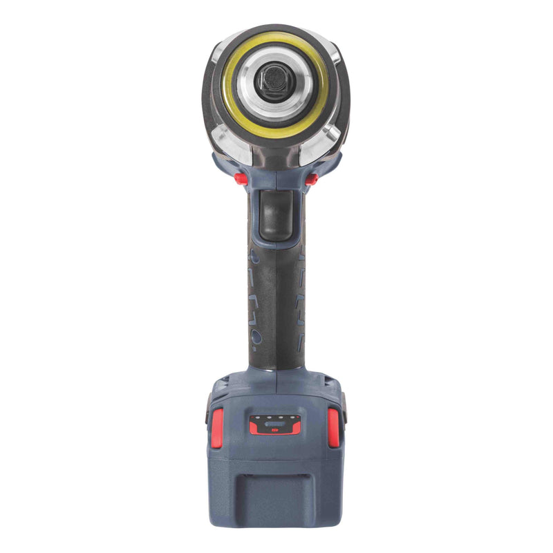 AKKU impact wrench W7152 20V 1/2" Ingersoll Rand 2033 Nm, front view on machine with illuminated ring