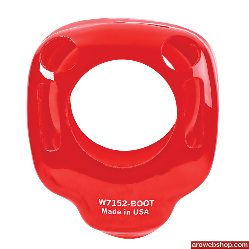 W7152-BOOT Vinyl protective cover for the AKKU impact wrenches W7152 and W7152P, from the front