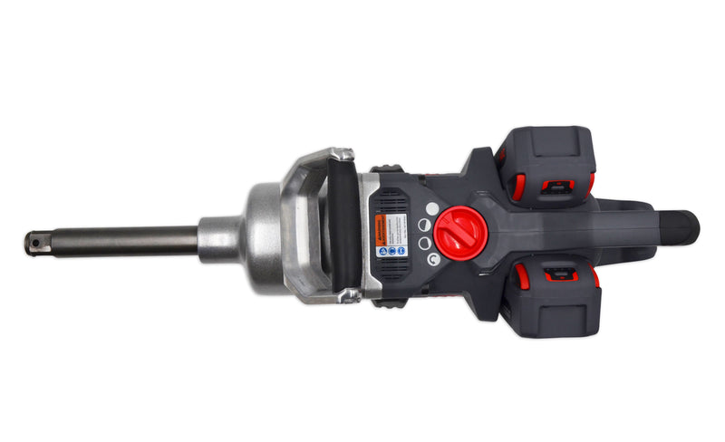AKKU impact wrench from SET W9691-K4E-EU 4x 20V 1" Ingersoll Rand, machine with 2x AKKU from above with a view of the power regulator