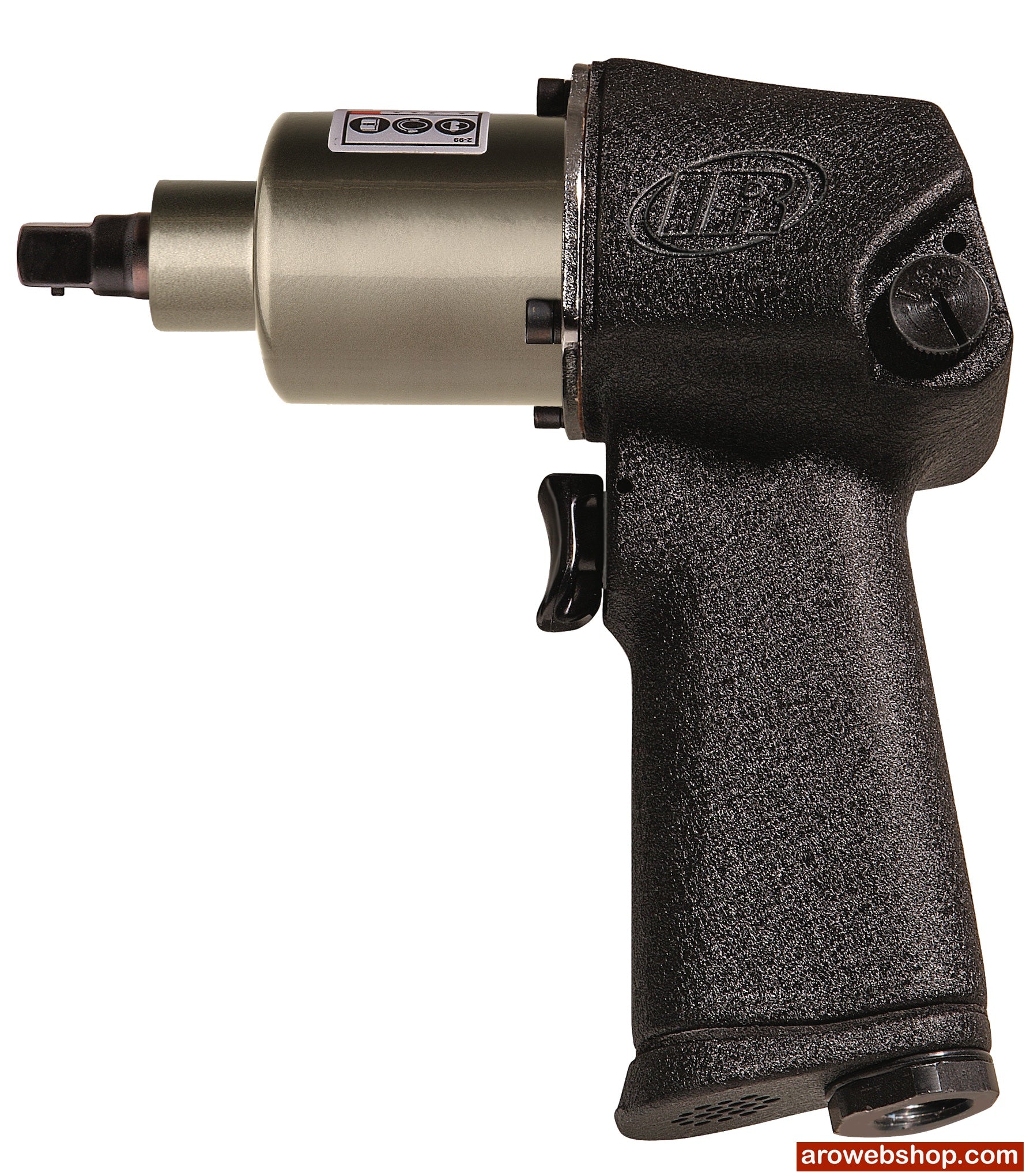 Llave de impacto industrial 3/8" 2902P1 Ingersoll Rand, vista lateral izquierda
