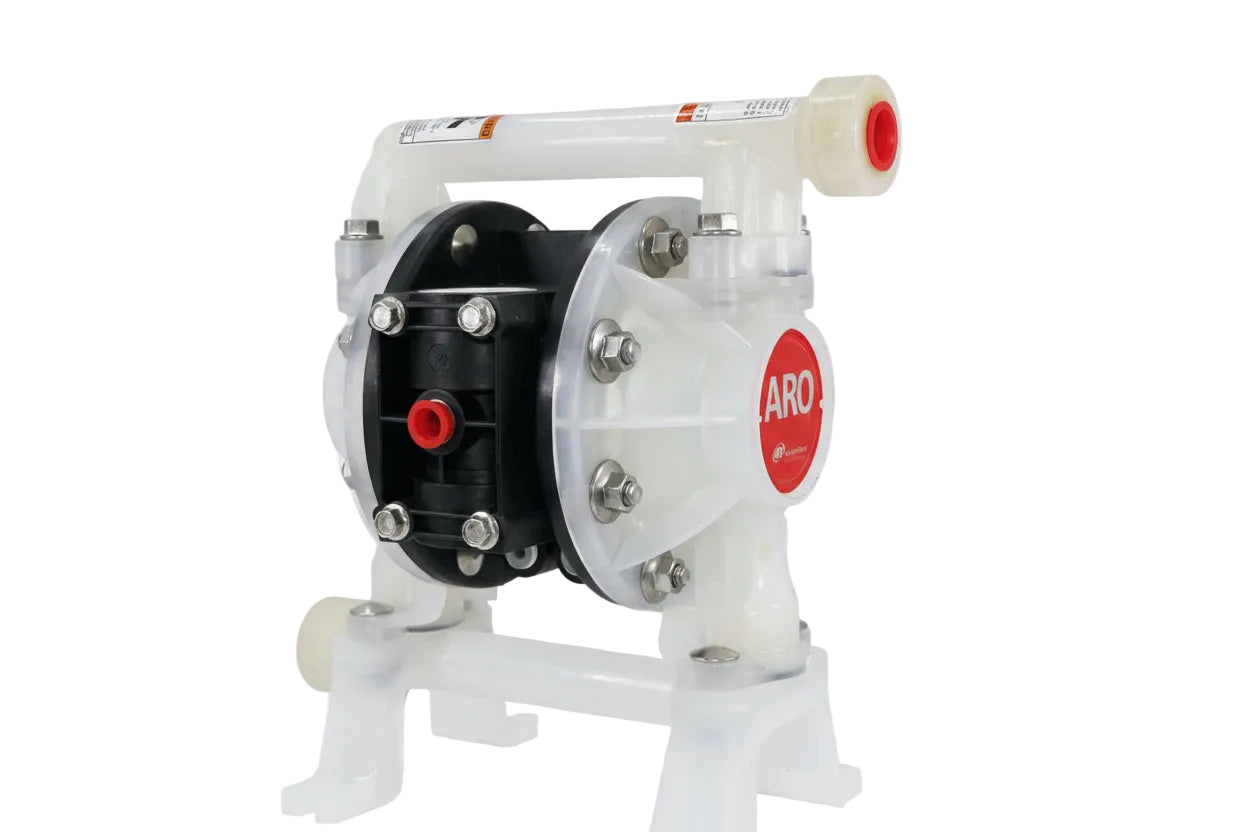 Bomba de doble membrana ARO 1/2" de plástico, accionada por aire comprimido, bomba dosificadora para la industria química PD05P-BPS-PAA-B