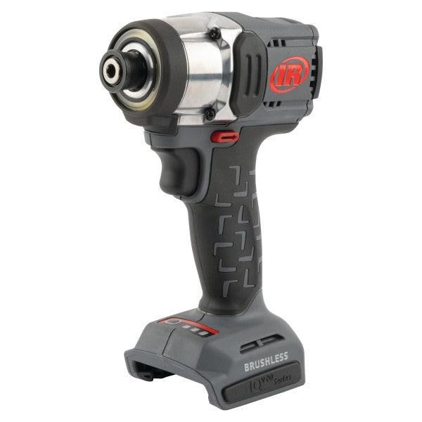 Visseuse à chocs sans fil W3111 20 V 1/4" Hex Ingersoll Rand sans batterie, vue latérale oblique gauche