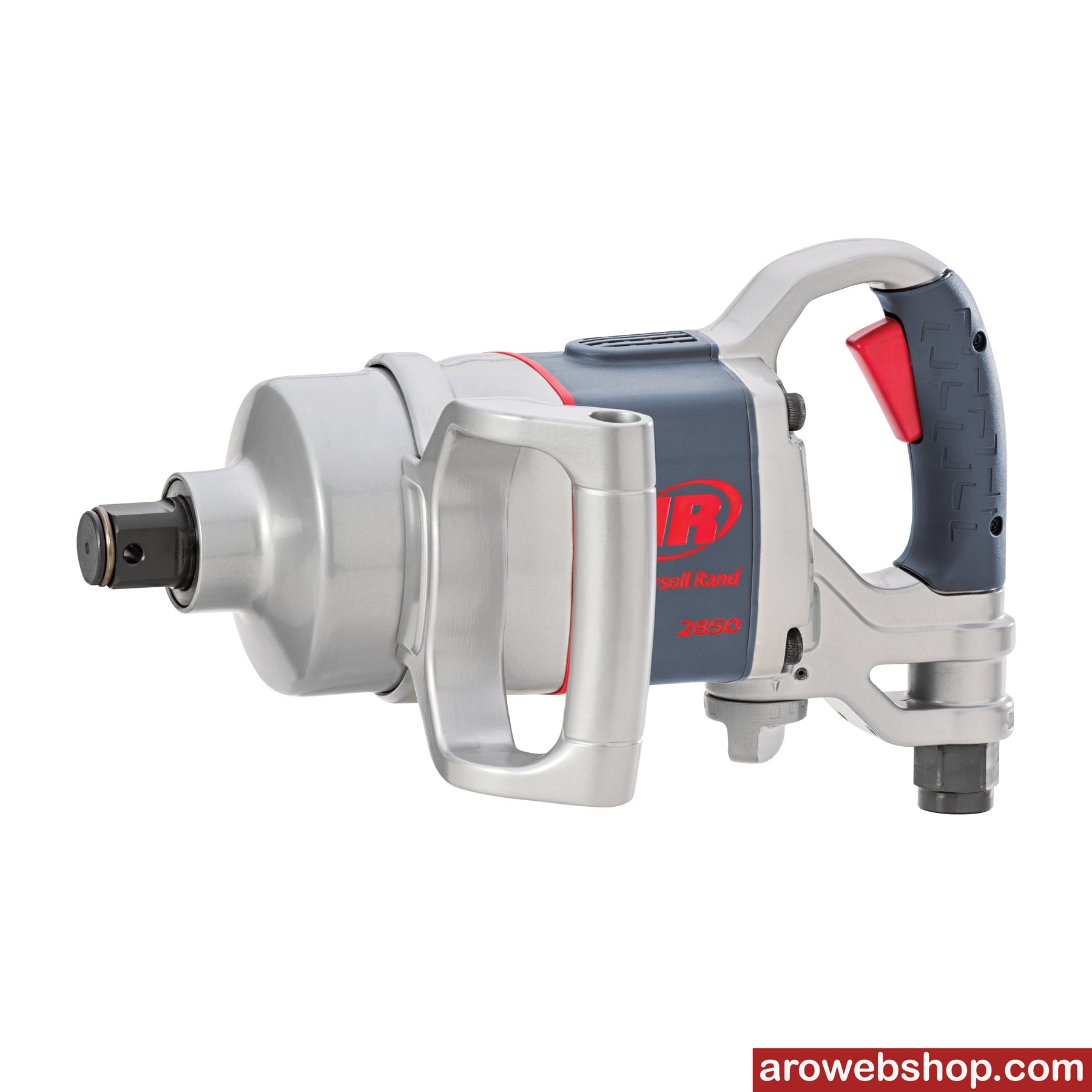 Klucz udarowy pneumatyczny 1" 2850MAX Ingersoll Rand, ukośny widok z lewej strony