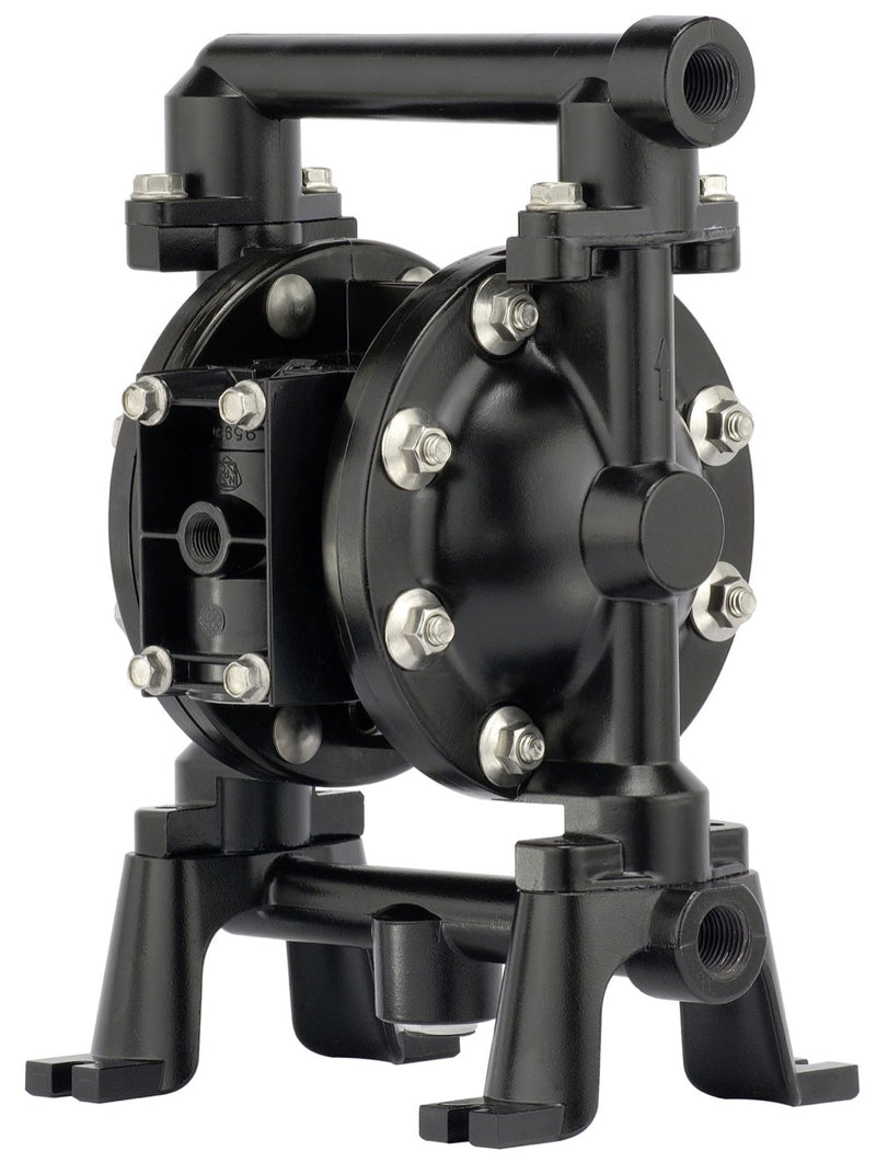 PD05A-AAS-FAA-B Pompa ARO z podwójną membraną 1/2" aluminiowa, jednoportowa, ATEX, zasilana powietrzem