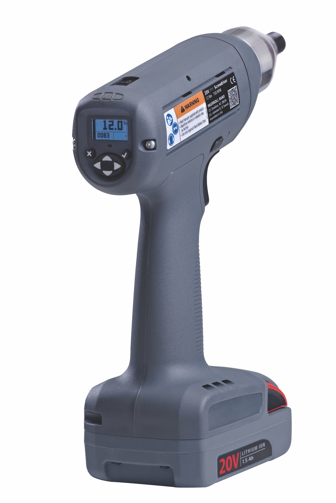 Precyzyjna wkrętarka akumulatorowa QXC z serii QX-Series™ Ingersoll Rand arowebshop.com
