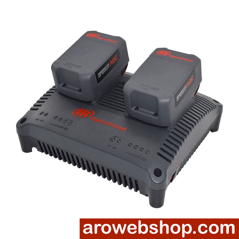BC1221-EU Nabíjačka s dvojitým zásobníkom 12/20 V Ingersoll Rand - Batériové náradie - 12V/20V - Priemyselné náradie - arowebshop.com