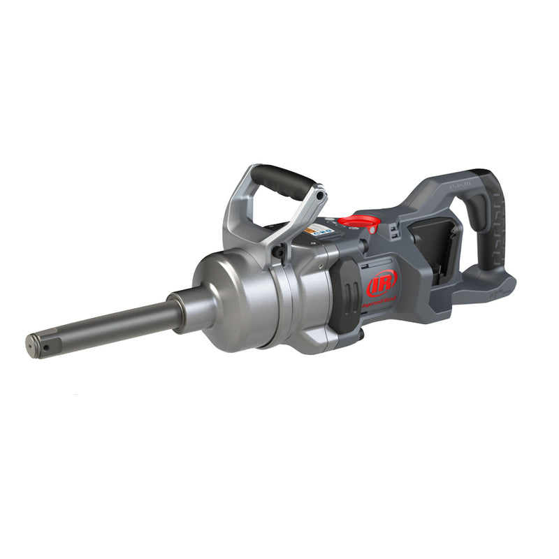 AKKU rázový uťahovák W9691 20V 1" Ingersoll Rand stroj nahý bez AKKU v diagonálnom bočnom pohľade vľavo
