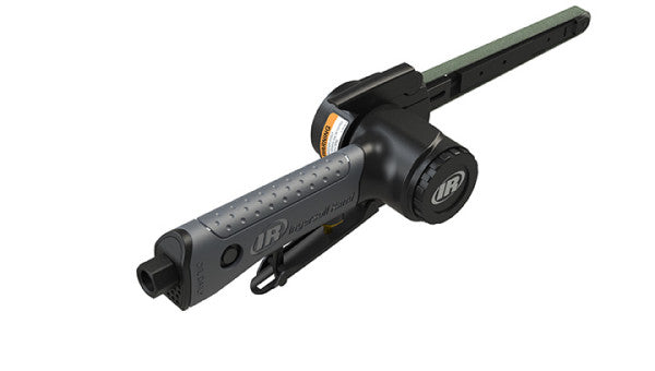 Bandschleifer pneumatisch 360-418 Ingersoll Rand 20.000 U/min, schräge Seitenansicht rechts und oben