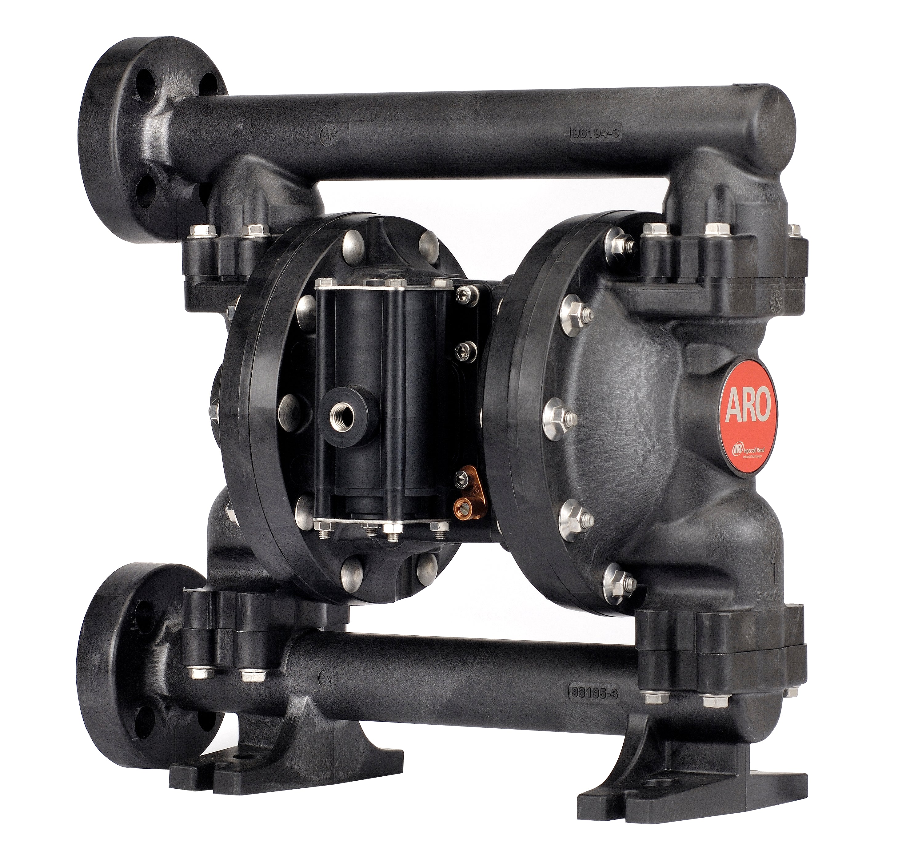 ARO PD10E-FES-PTT Membranpumpe leitfähiges PP/PTFE Flansch