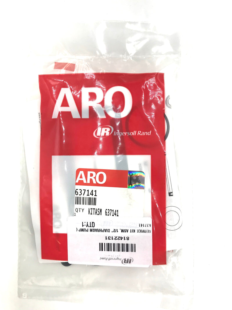 637141 ARO Original Service-Kit für Luftmotor 66605X-XXX, Verpackung inkl. aller notwendiger Dichtungen und Schmierstoff für das Service am Luftmotor