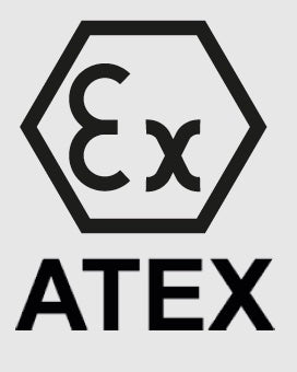 ATEX EX Logo vom ATEX-Zertifikat