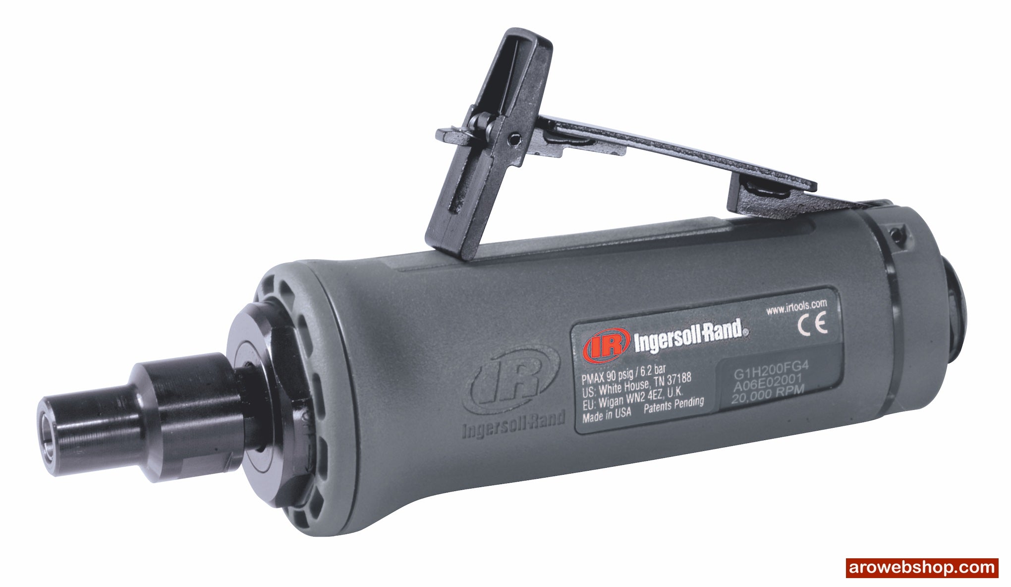 Industrie-Geradeschleifmaschine G1-Serie pneumatisch Ingersoll Rand linke Seitenansicht